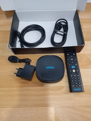 Wind Android TV Box used, good working condition