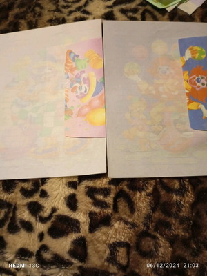 Correspondence used, 1 folder with sheet per set