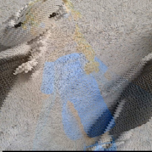 Χειροποίητη πλεκτή κούκλα Elsa amigurumi καινούργιο