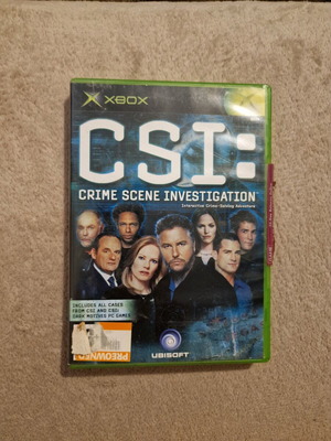 CSI: Crime Scene Investigation Xbox like new
