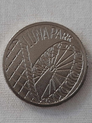 Luna park token coin used