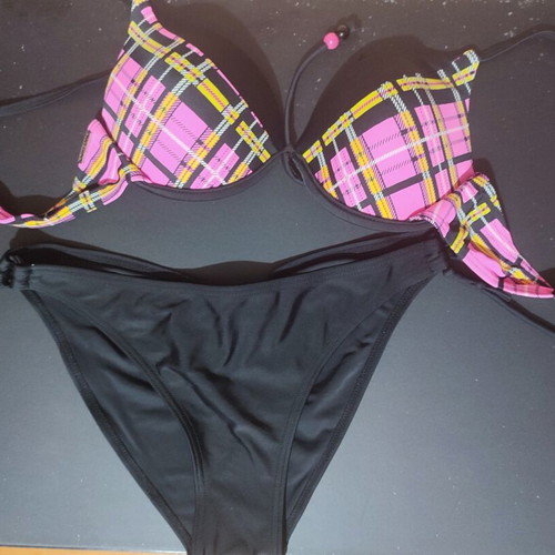 Women's swimsuit set like new, size M, black