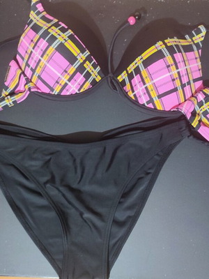 Women's swimsuit set like new, size M, black