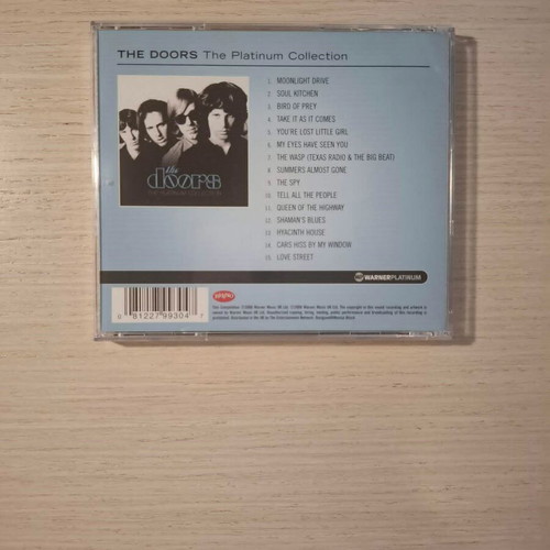 The Doors The Platinum Collection CD like new, rock