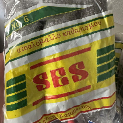 Wire Dish Scrubbers new, pack of 5 with 6 pieces each