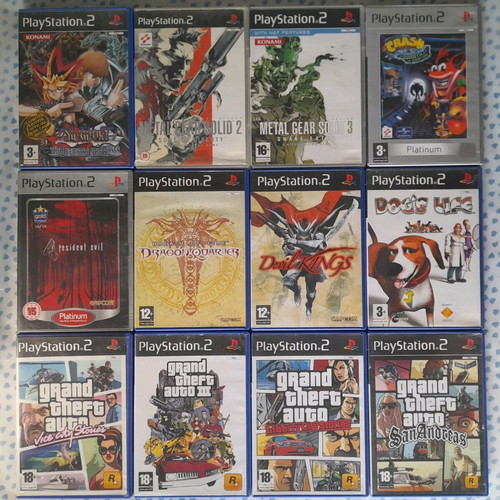 PS2 Games like new including Crash Wrath Of Cortex and GTA Liberty City Stories