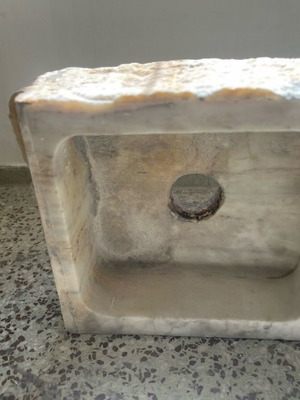 Marble sink used