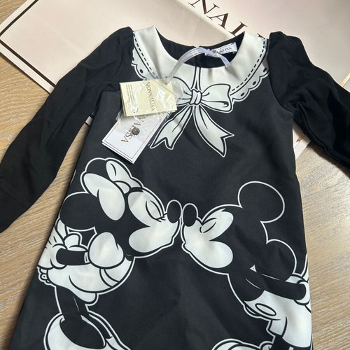 Monnalisa Minnie Mickey dress, size 7y, with tags