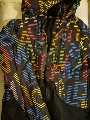 Admiral jacket used, size L, multicolor black