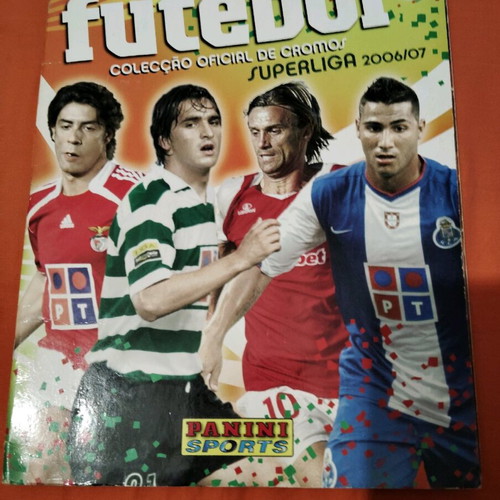 Futebol 2006-2007 album used, Portugal with extra stickers