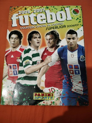 Άλμπουμ Futebol 2006-2007 μεταχειρισμένο, Πορτογαλία με έξτρα αυτοκόλλητα
