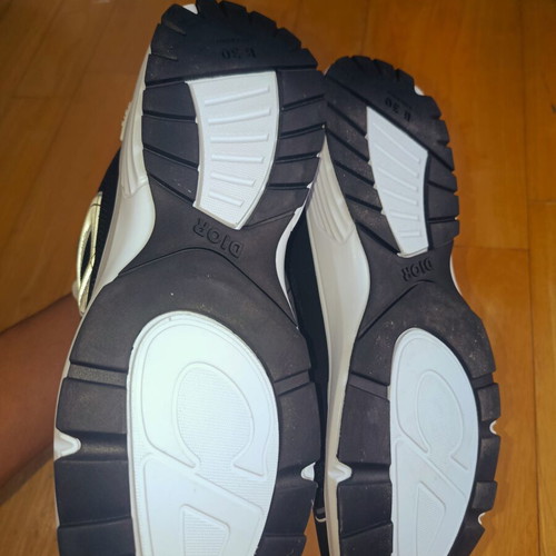 Dior B30 sneakers new, black and white, size 45