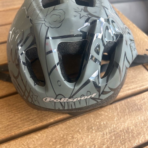 Polisport children's bike helmet like new for ages 10-11