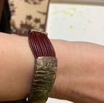 Leather bracelet used