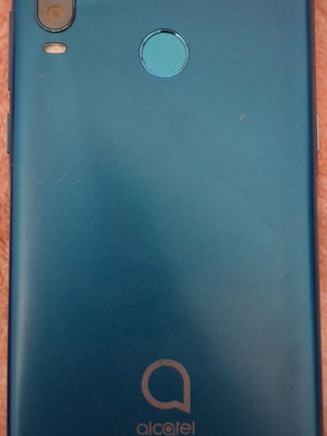 Smartphone Alcatel non-working used for parts with case