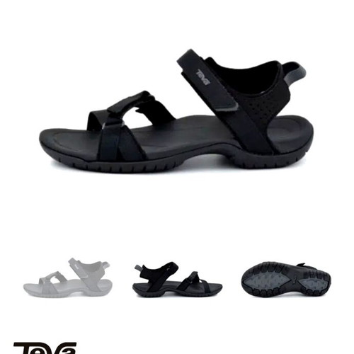 Teva women's black sandals size 40