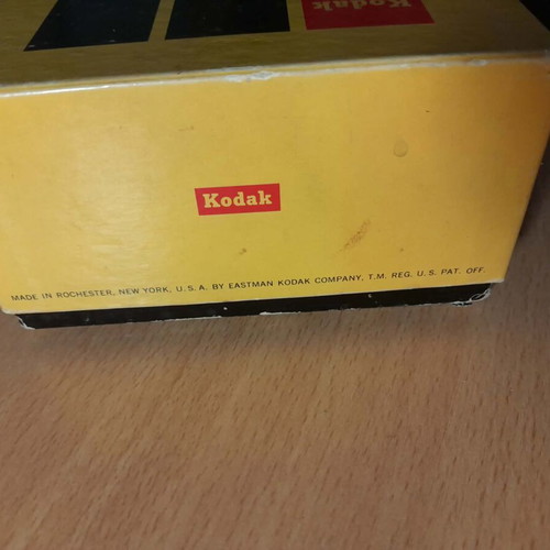 Kodak Instamatic 104 box used, authentic vintage