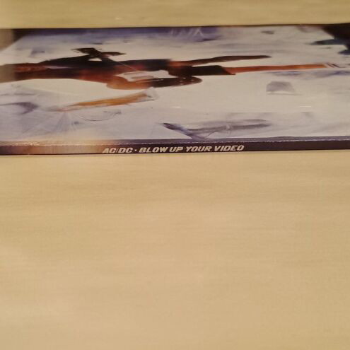 AC/DC Blow Up Your Video vinyl like new, Greek edition