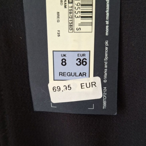 Midi dress new with tag, black, size S