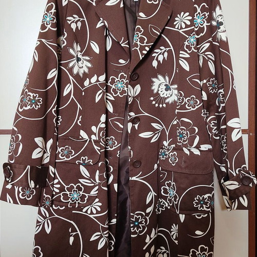 Marks & Spencer Spring Trench Coat Brown XL like new