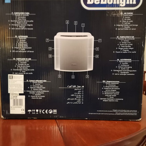 DeLonghi AC150 air purifier ionizer like new for rooms up to 40 m2