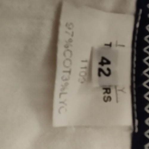 Women's white summer pants size 42 like new