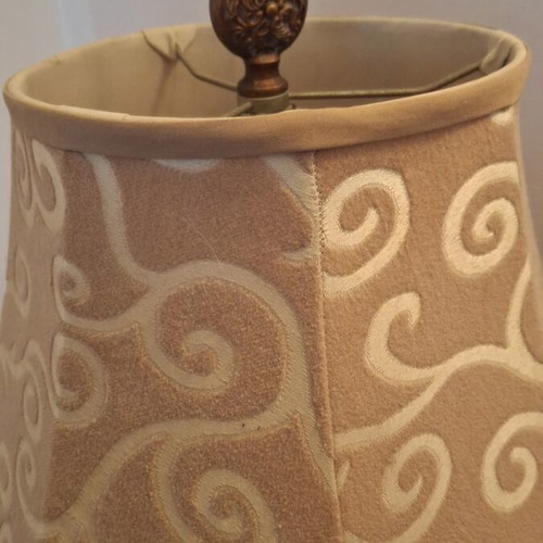 Large table lamp used