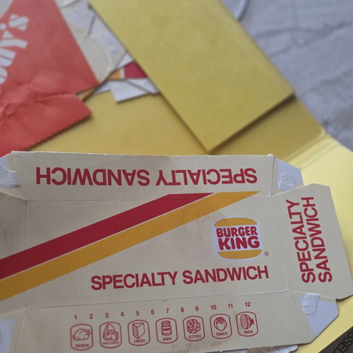 Fast Food Packaging used