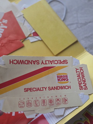 Fast Food Packaging used