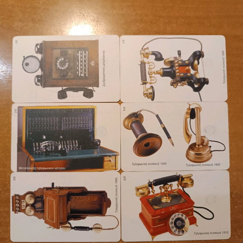 Telecommunications Museum set 24 pieces like new