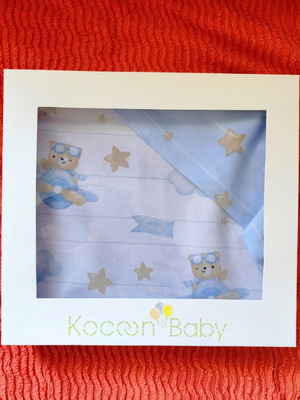 Cotton crib sheets set new, 2 sets 120x160 cm with pillowcase
