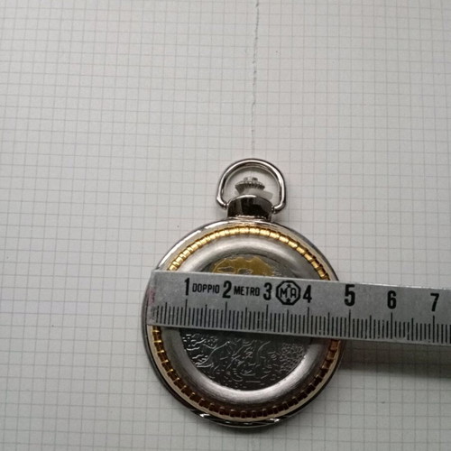 Lorens Quartz pocket watch like new with Hunter design