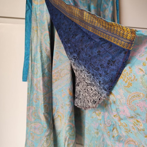 Indian Magic Boho Wrap Skirt one size, like new, multicolor