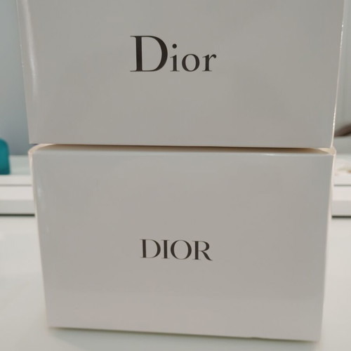 Dior Beauty cosmetic bags set of two new, pink and black