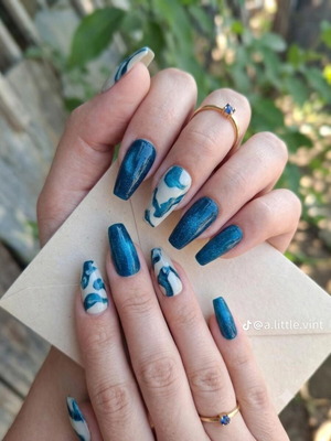 Summer press on nails καινούργιο με εργαλεία τοποθέτησης