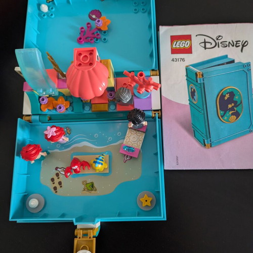 Lego Ariel Storybook 43176 like new, complete with instructions without box