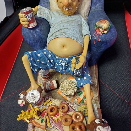 Guillermo Forchino Potato Couch Figurine like new