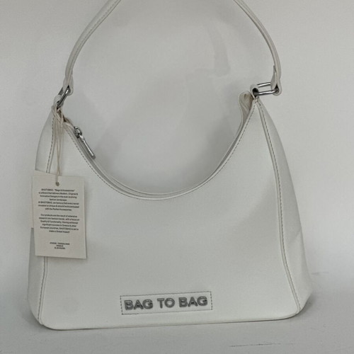 Bag to Bag white shoulder handbag new