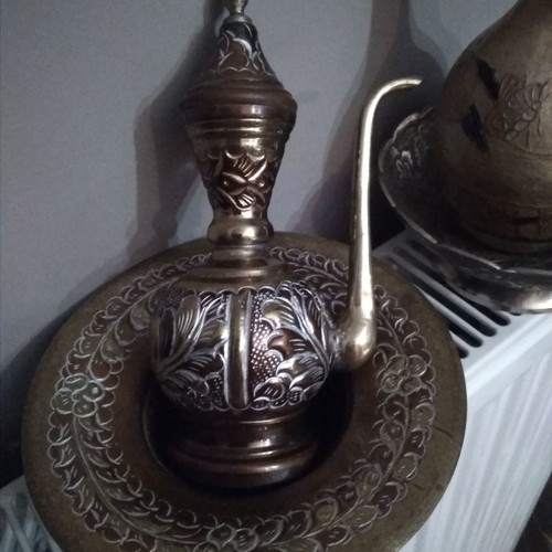 Brass handmade ladelo used decorative