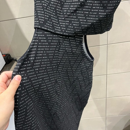 Bershka Mini Black Dress Small Like New With Cutouts