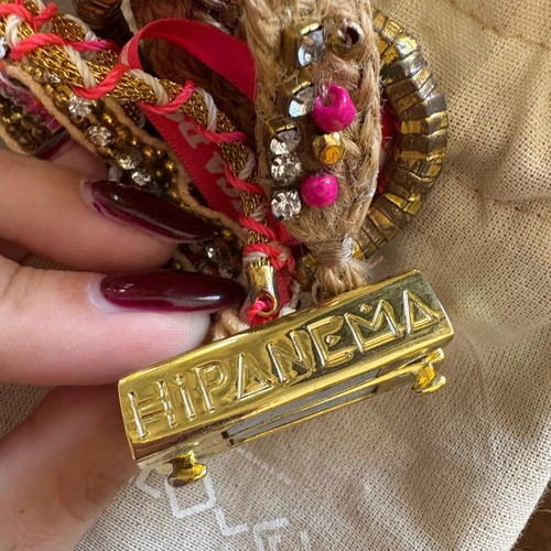 Hipanema bracelet used with metal wear and magnetic clasp