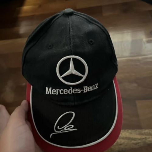 Mercedes-Benz hat like new, black and white