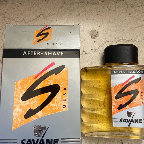 Vintage κολώνια after shave Savane Musk 100ml καινούργιο