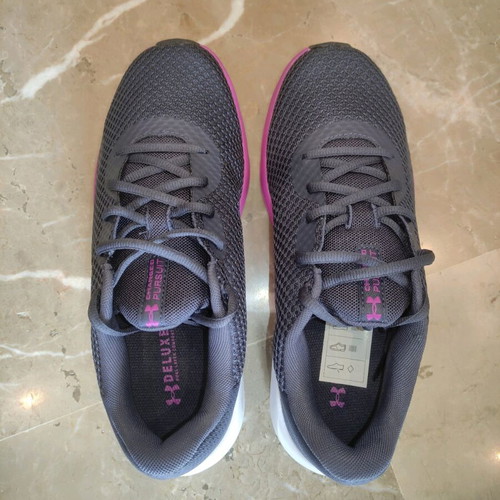 Under Armour UA W Charged Pursuit 3 women's athletic shoes new, gray fuchsia, size 40