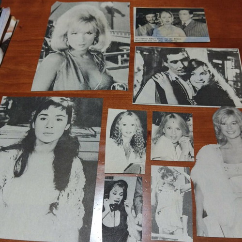 Aliki Vougiouklaki photographic material like new, vintage magazines collection