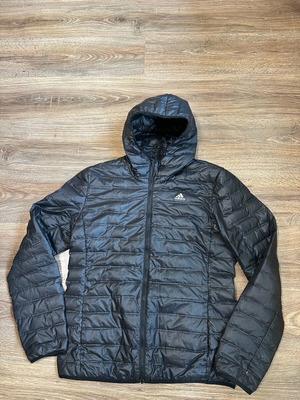 Adidas Varilite Down Puffer men's lightweight jacket used, size M, black