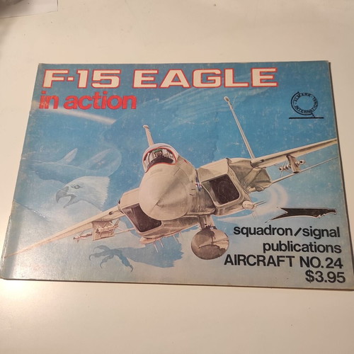 Book F-15: Eagle in action used, English