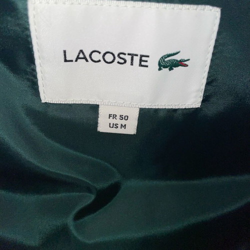 Lacoste jacket windbreaker new, green, size M
