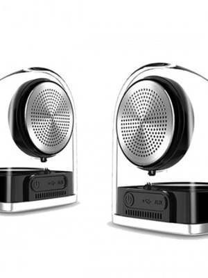 Φορητό ηχείο Bluetooth TWS με μαγνητική σύνδεση διαφανές καινούργιο