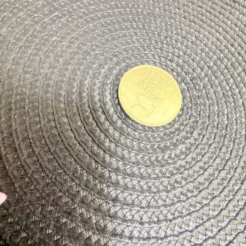 Commemorative Coin Notre Dame Virgin Mary like new with Boxnow